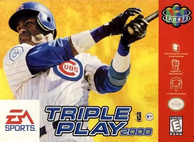 Nintendo 64 Games - Triple Play 2000