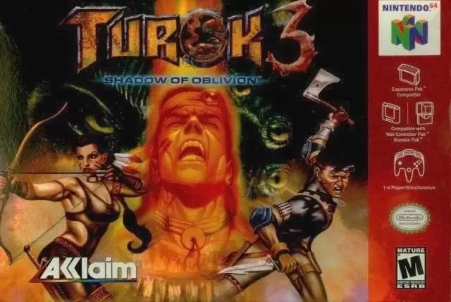 Nintendo 64 Games - Turok 3: Shadow of Oblivion
