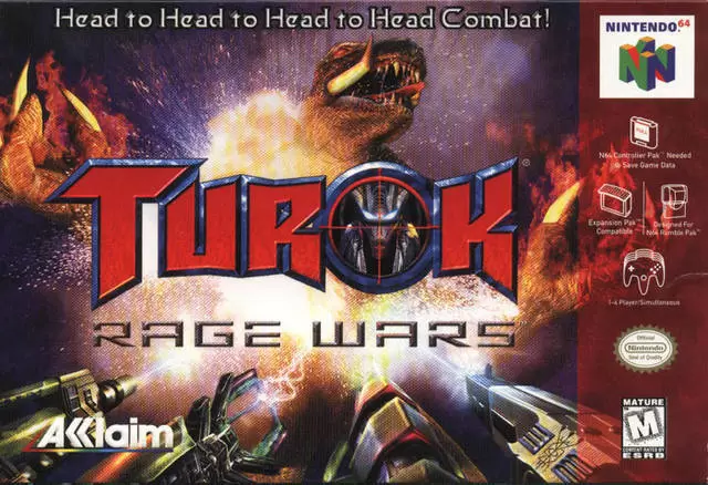 Jeux Nintendo 64 - Turok: Rage Wars