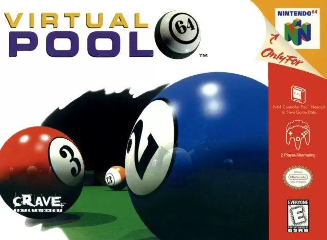 Jeux Nintendo 64 - Virtual Pool 64