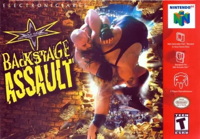 Nintendo 64 Games - WCW Backstage Assault