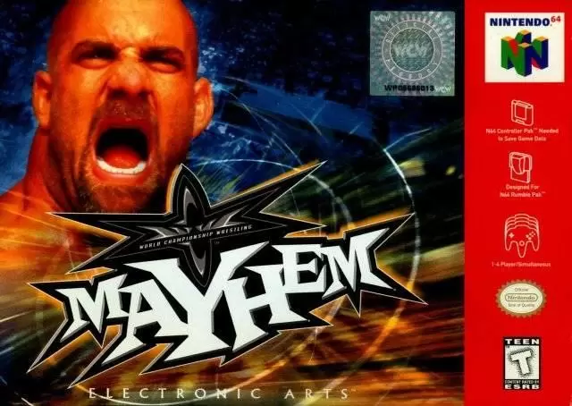 Nintendo 64 Games - WCW Mayhem