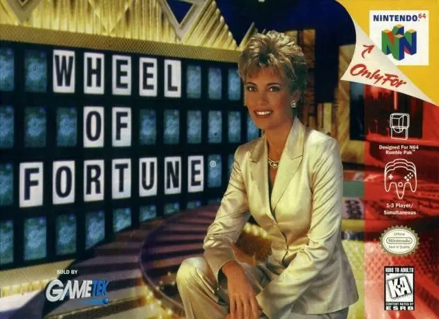 Nintendo 64 Games - Wheel of Fortune