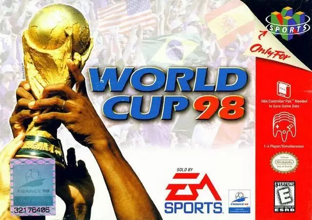 Jeux Nintendo 64 - World Cup 98