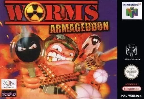 Jeux Nintendo 64 - Worms Armageddon