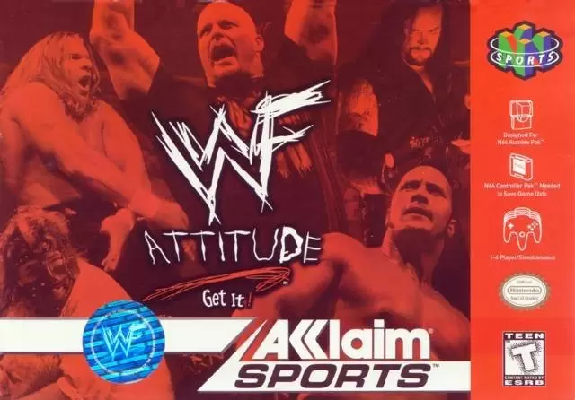 Nintendo 64 Games - WWF Attitude