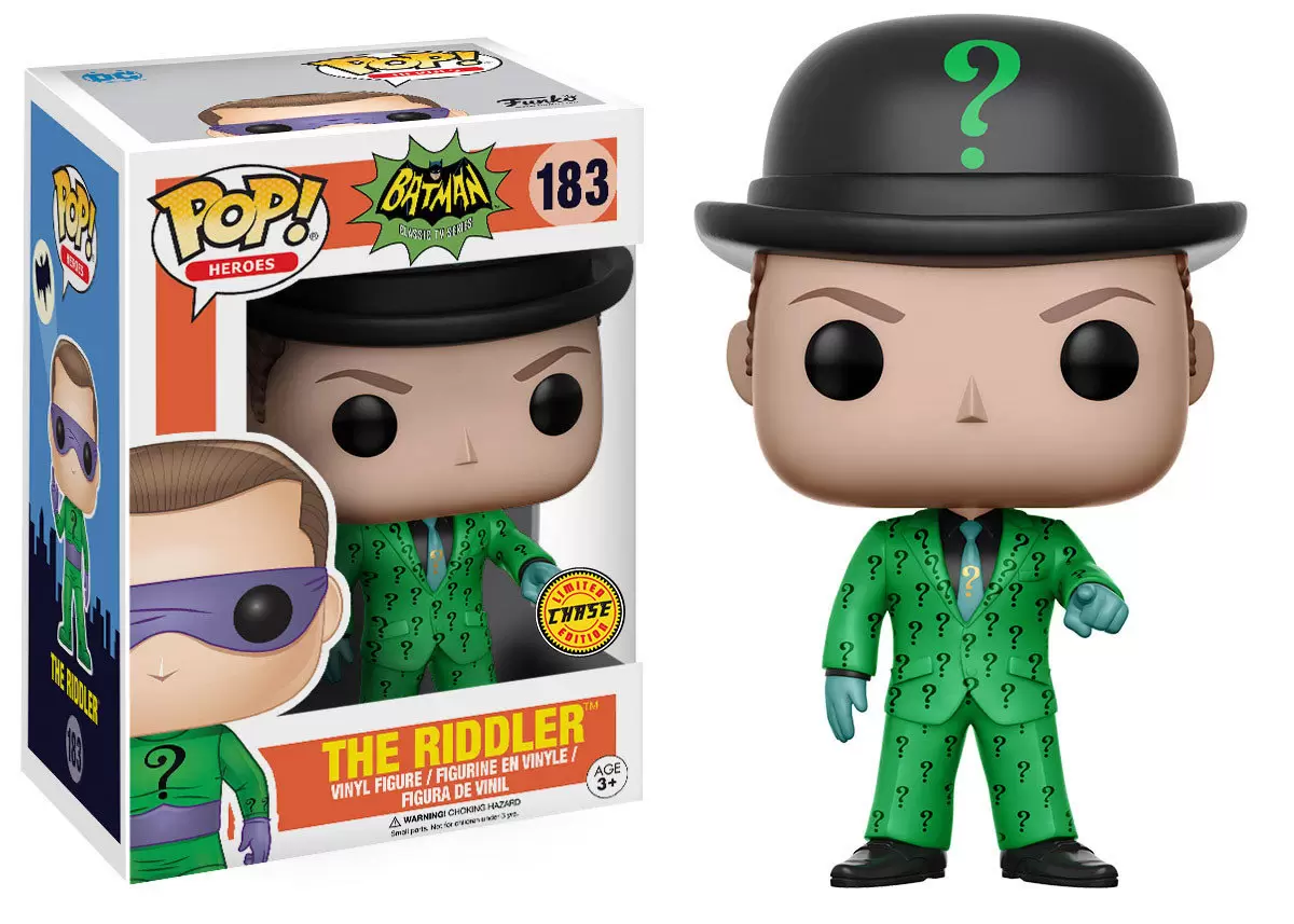 POP! Heroes - Classic TV Series - The Riddler Question Mark Suit
