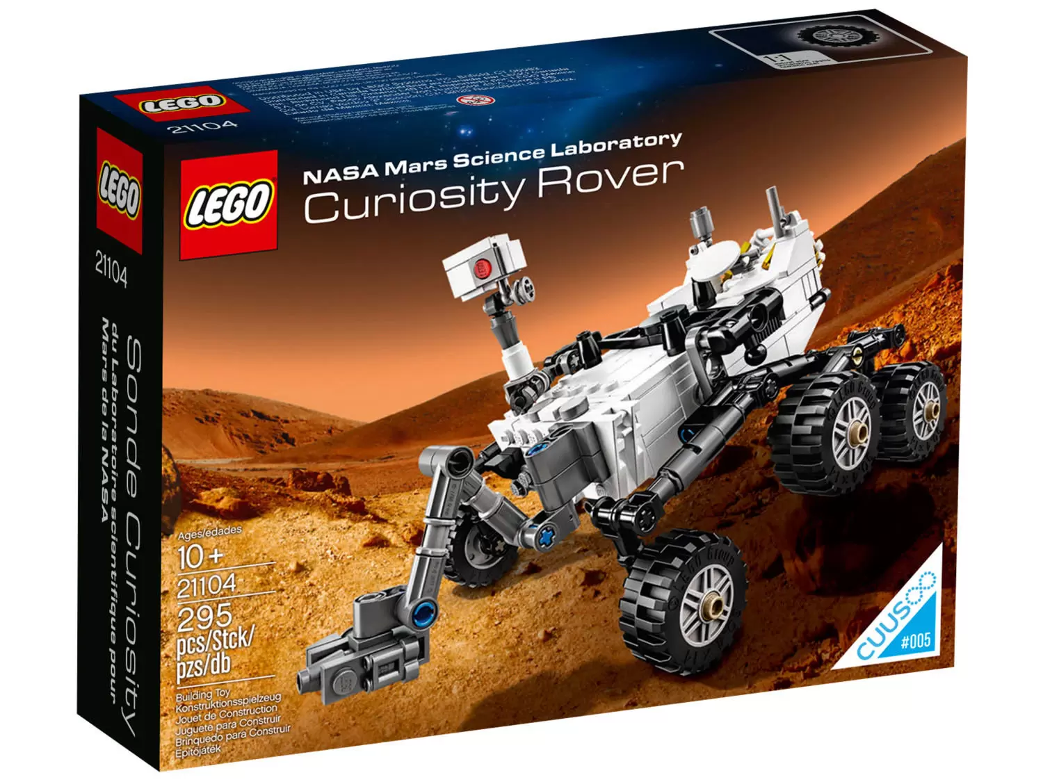 LEGO Ideas - NASA Mars Science Laboratory Curiosity Rover