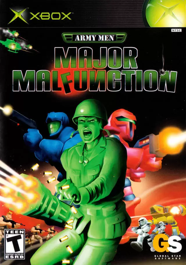 XBOX Games - Army Men: Major Malfunction