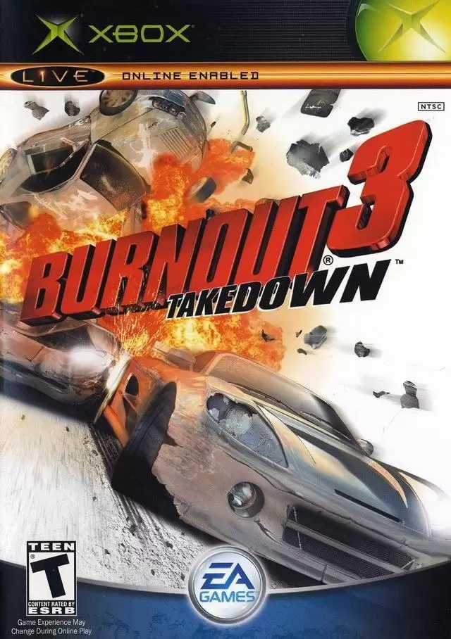 Jeux XBOX - Burnout 3: Takedown