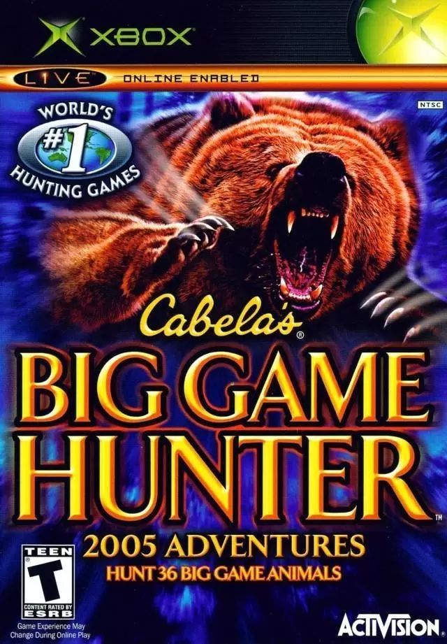 XBOX Games - Cabela\'s Big Game Hunter 2005 Adventures