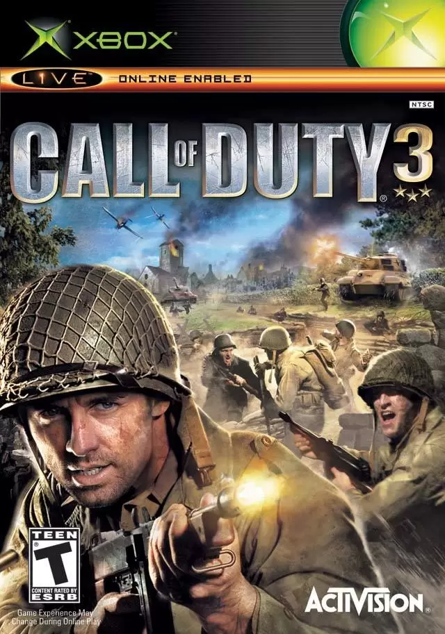 XBOX Games - Call of Duty 3