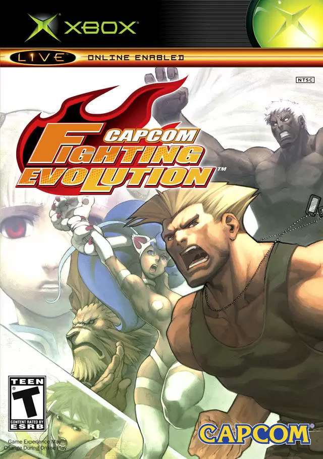 XBOX Games - Capcom Fighting Evolution
