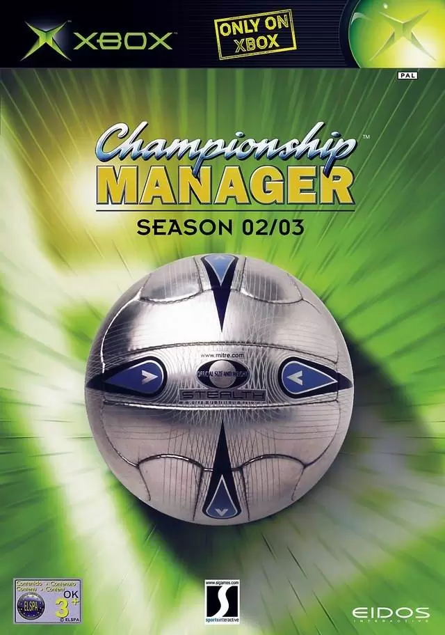 Jeux XBOX - Championship Manager Season: 02/03