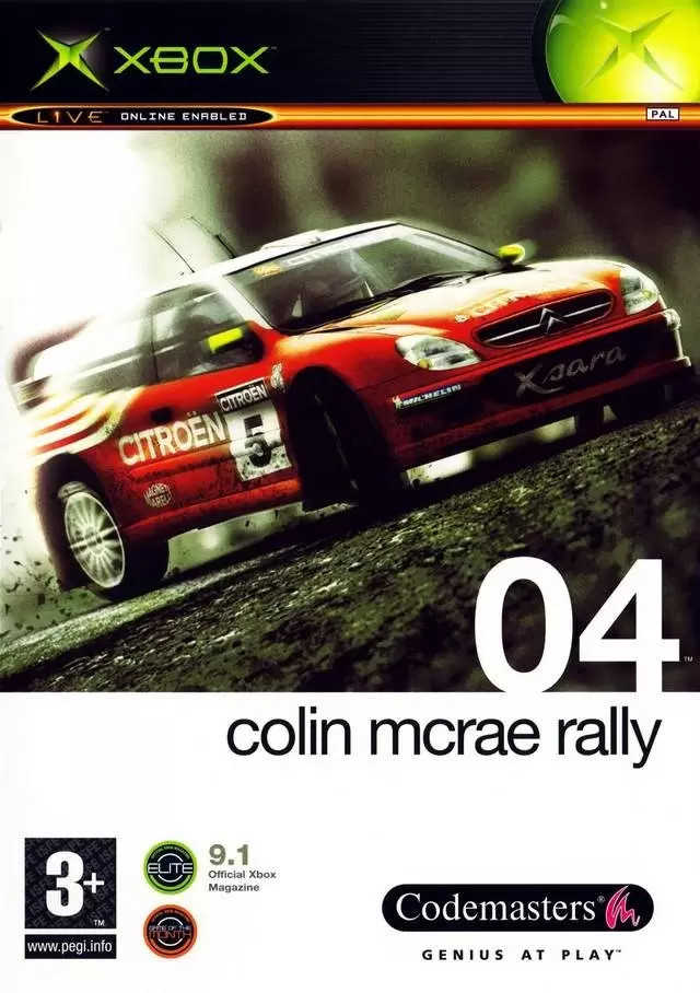 Jeux XBOX - Colin McRae Rally 04