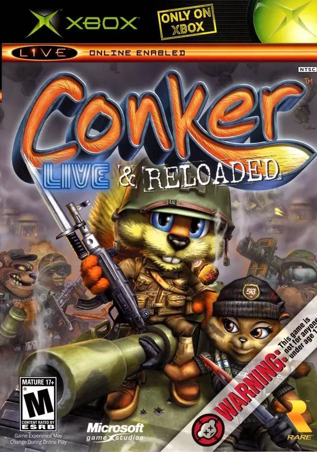 Jeux XBOX - Conker: Live & Reloaded