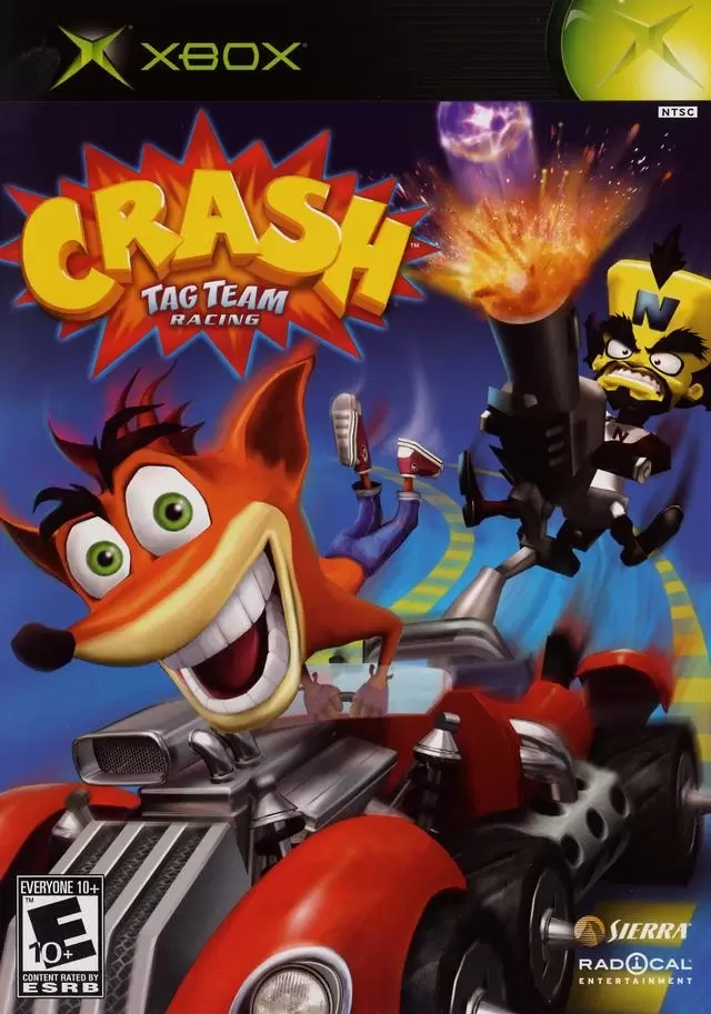 Jeux XBOX - Crash Tag Team Racing
