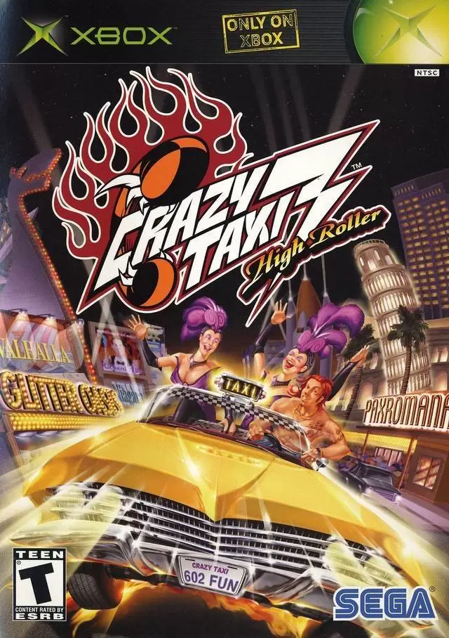 XBOX Games - Crazy Taxi 3: High Roller