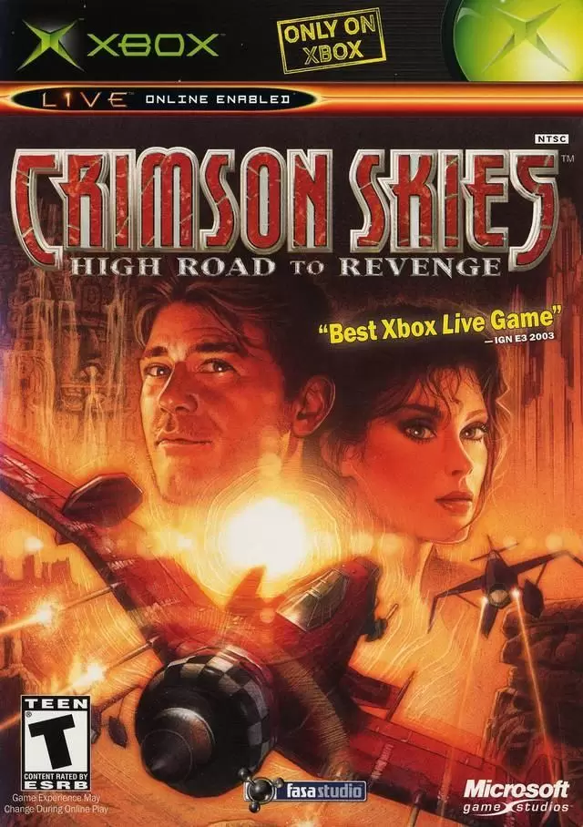 XBOX Games - Crimson Skies: High Road to Revenge