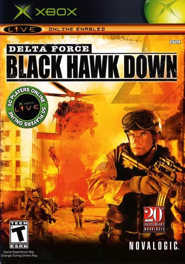 XBOX Games - Delta Force: Black Hawk Down
