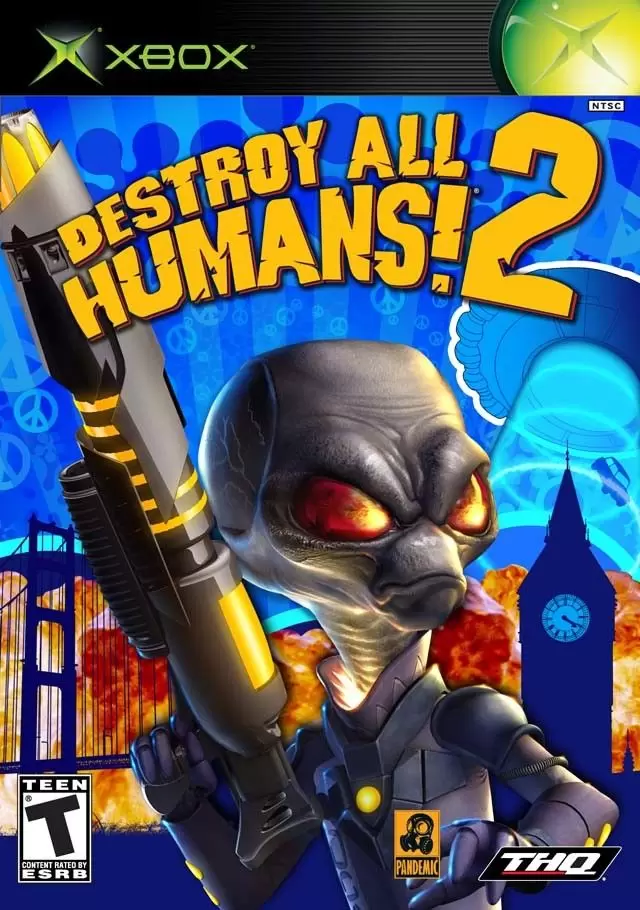 Jeux XBOX - Destroy All Humans! 2