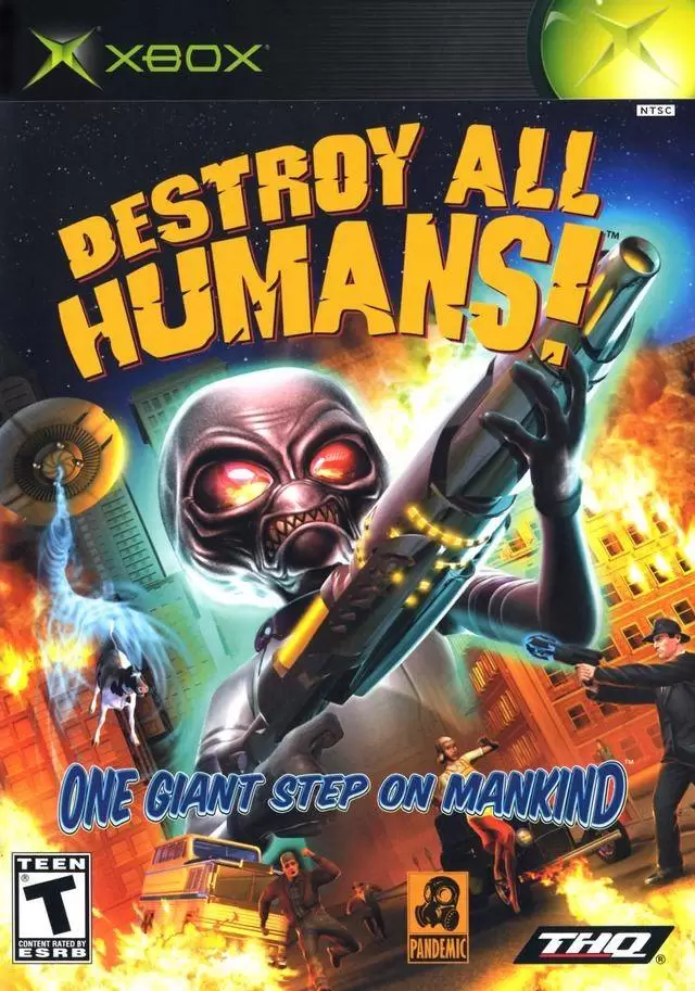 Jeux XBOX - Destroy All Humans!
