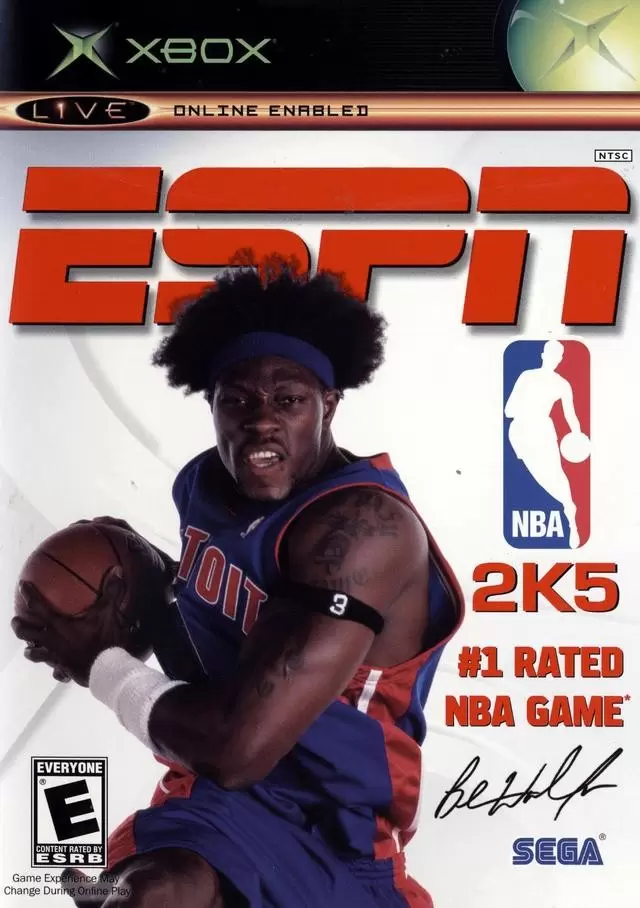 XBOX Games - ESPN NBA 2K5