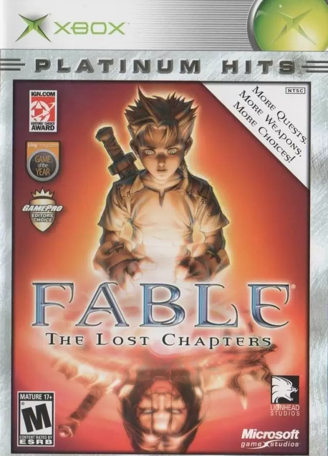 Jeux XBOX - Fable: The Lost Chapters PLatinum Hits