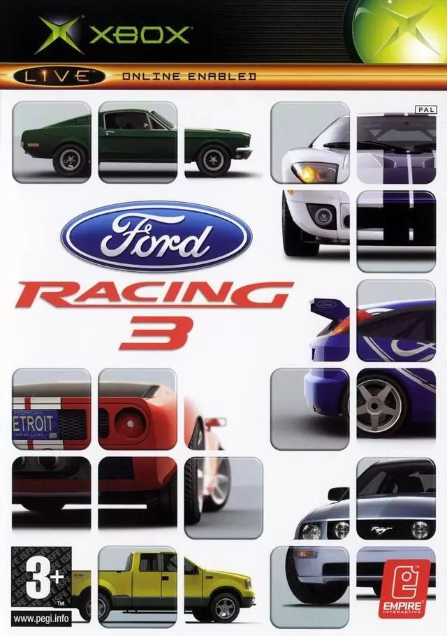 Jeux XBOX - Ford Racing 3