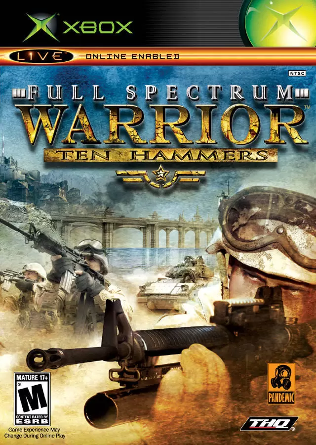 Jeux XBOX - Full Spectrum Warrior: Ten Hammers
