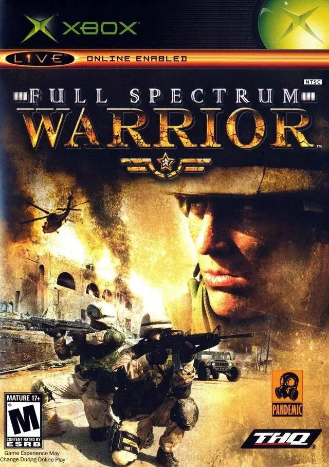 XBOX Games - Full Spectrum Warrior