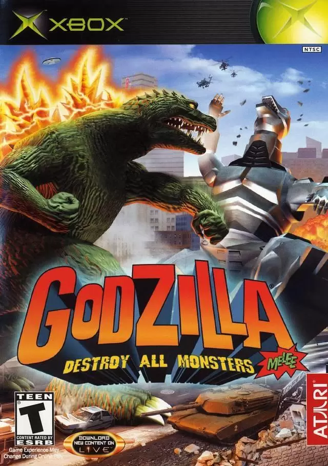 Jeux XBOX - Godzilla: Destroy All Monsters Melee