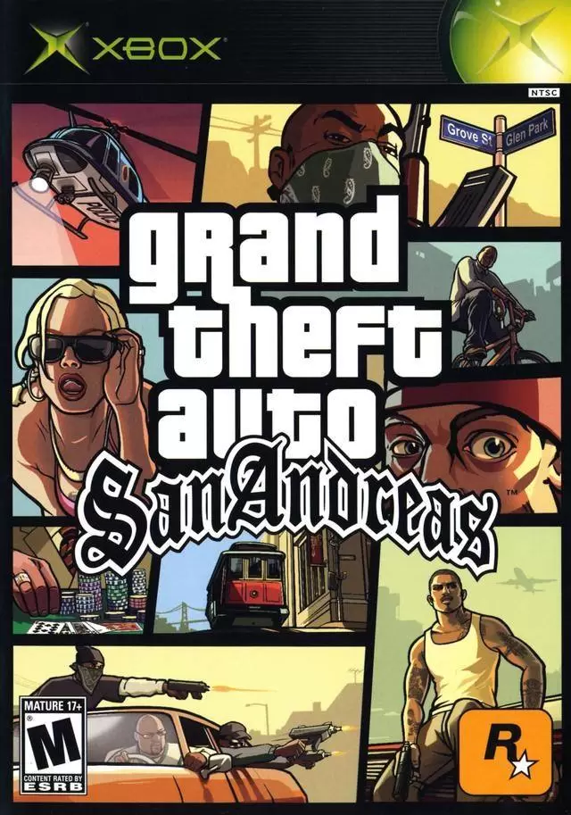 XBOX Games - Grand Theft Auto: San Andreas