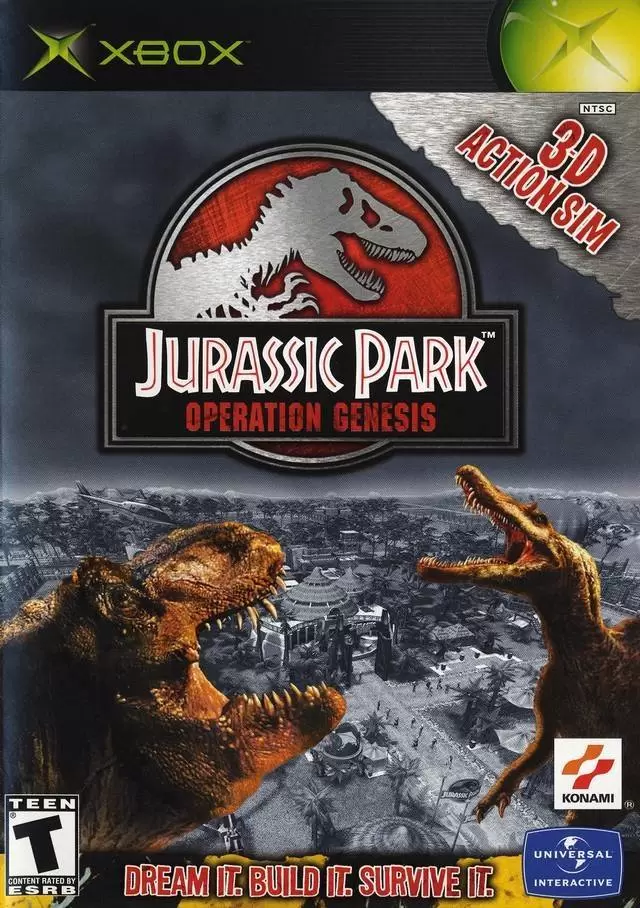 XBOX Games - Jurassic Park: Operation Genesis