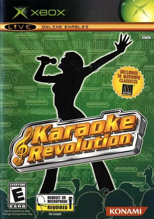 XBOX Games - Karaoke Revolution