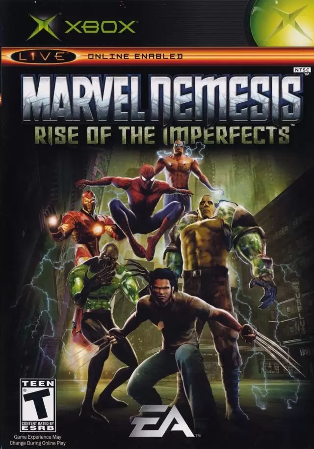 Jeux XBOX - Marvel Nemesis: Rise of the Imperfects