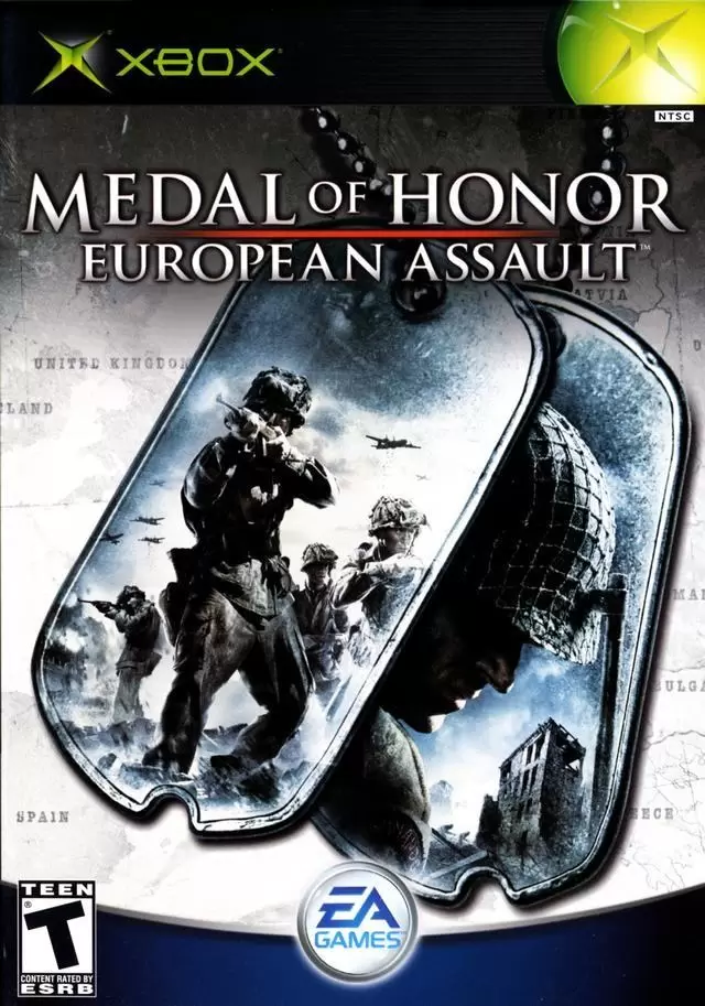 XBOX Games - Medal of Honor: European Assault