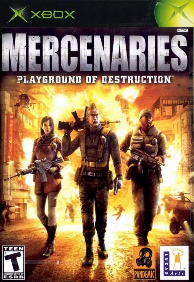 XBOX Games - Mercenaries: Playground of Destruction