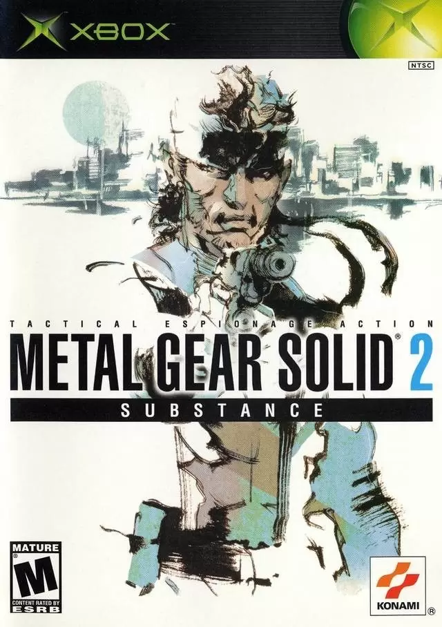 Jeux XBOX - Metal Gear Solid 2: Substance
