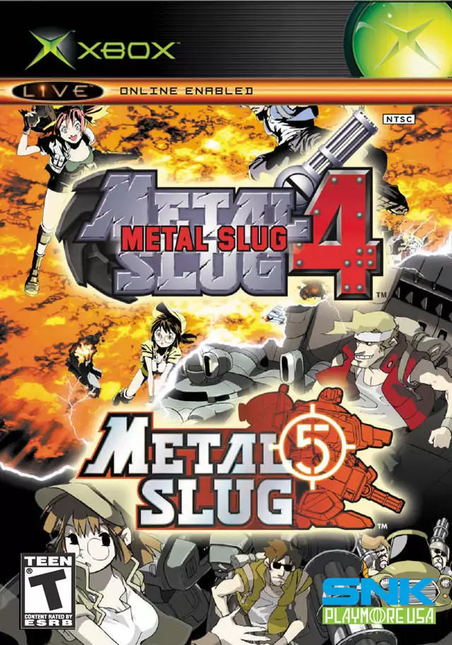 Jeux XBOX - Metal Slug 4 & 5