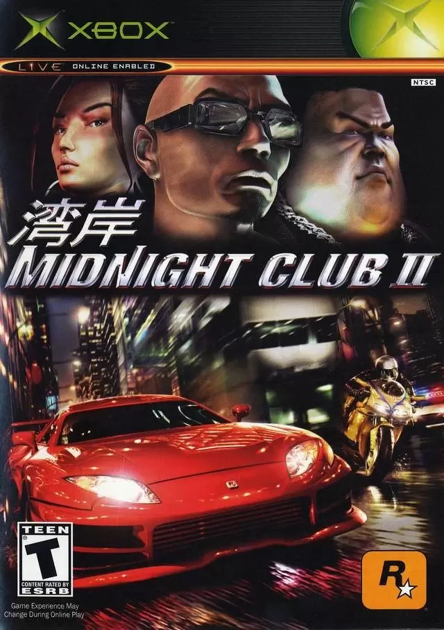 Jeux XBOX - Midnight Club II
