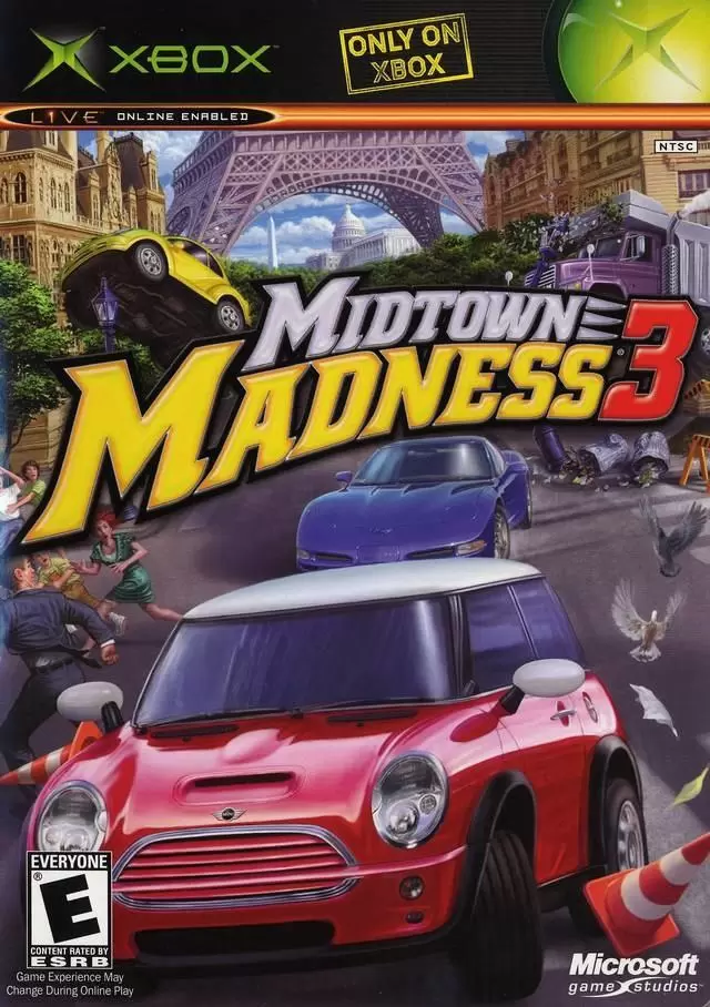 Jeux XBOX - Midtown Madness 3