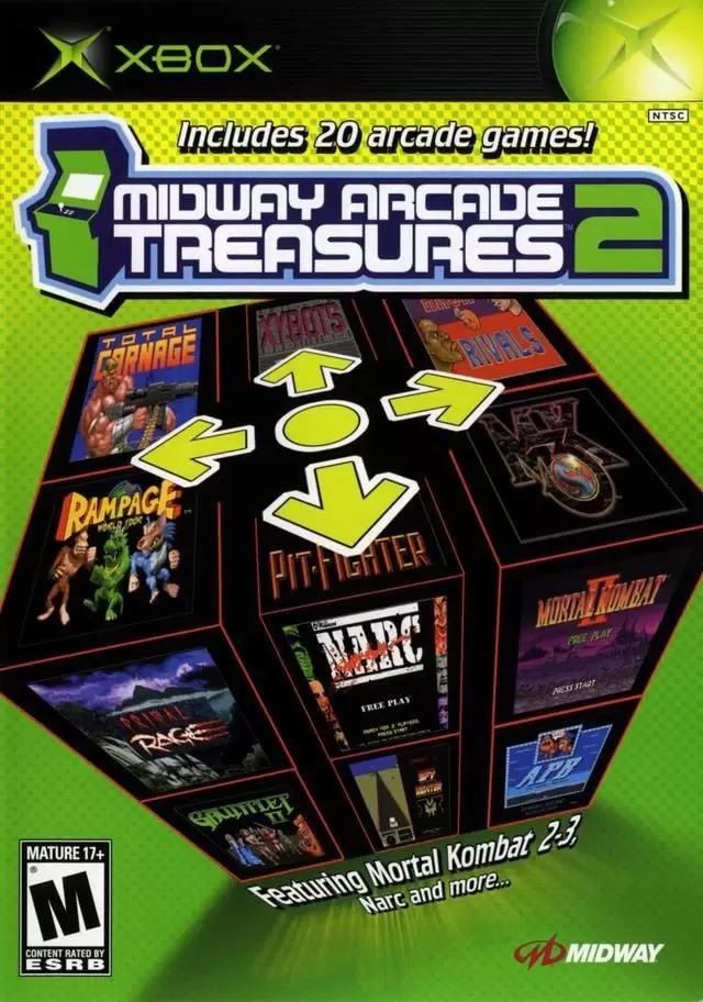 Jeux XBOX - Midway Arcade Treasures 2
