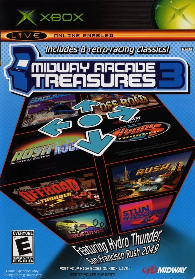 XBOX Games - Midway Arcade Treasures 3