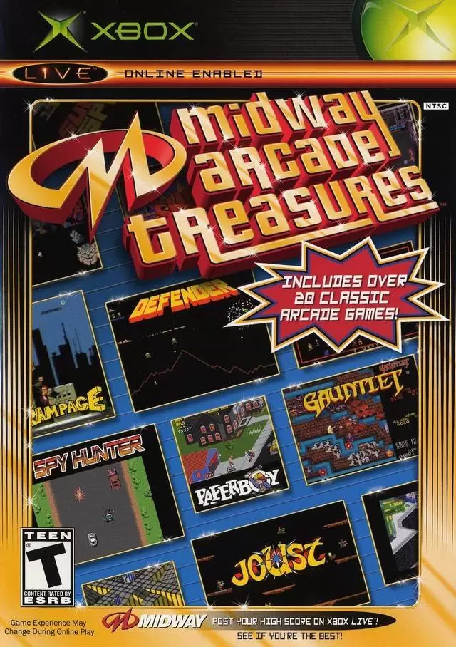 Jeux XBOX - Midway Arcade Treasures