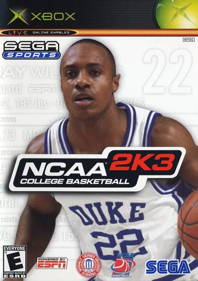 XBOX Games - NCAA College Basketball 2K3