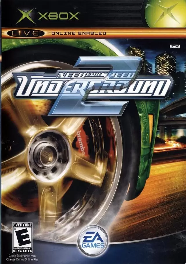 Jeux XBOX - Need for Speed Underground 2
