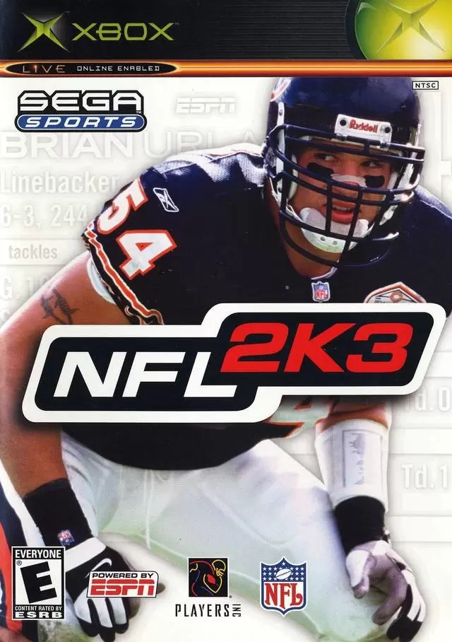 XBOX Games - NFL 2K3