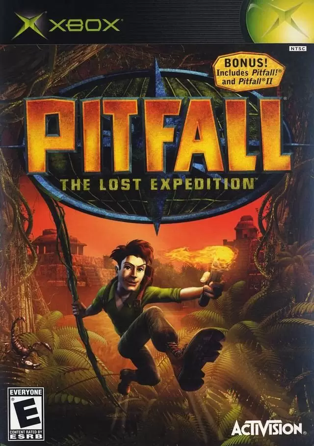 Jeux XBOX - Pitfall: The Lost Expedition