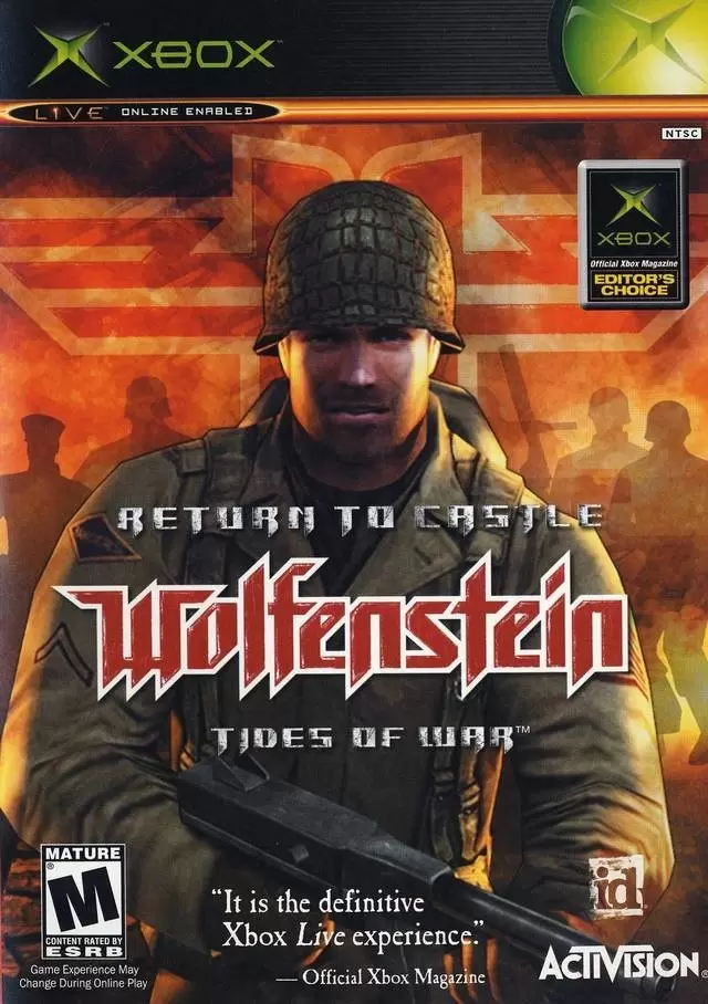Jeux XBOX - Return to Castle Wolfenstein: Tides of War